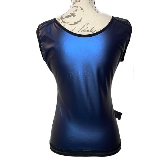 Sweat Shaper Athletic Tank Size L/XL Blue - Picture 2 of 8